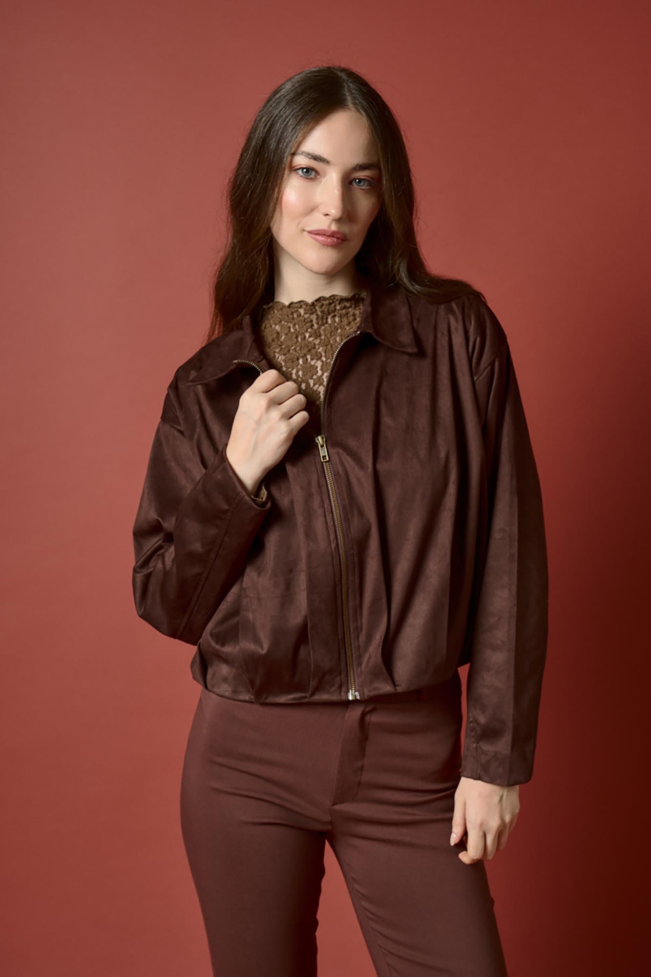 CAMPERA CIERVO CHOCOLATE